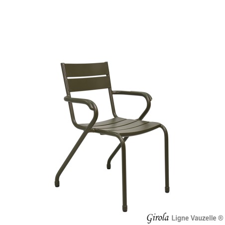 Fauteuil "GIROLA" métal.