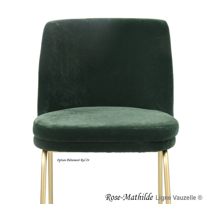 Chaise ROSE-MATHILDE Métal