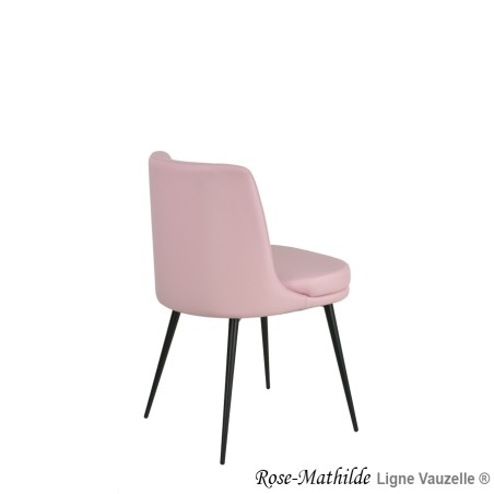 Chaise ROSE-MATHILDE Pieds Metal Etrille
