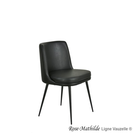 Chaise ROSE-MATHILDE Pieds Metal Etrille