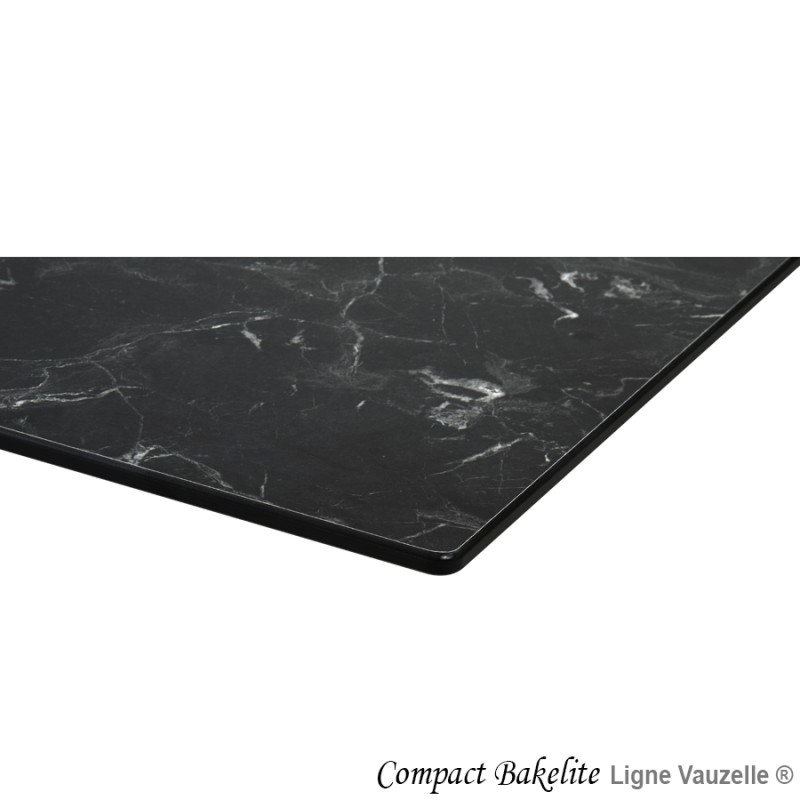Plateau COMPACT BAKELITE MARBLE NOIR Chant Noir
