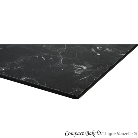 Plateau COMPACT BAKELITE MARBLE NOIR Chant Noir