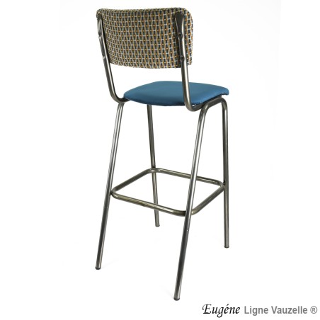 Tabouret EUGENE Assise et Dossier Garnis