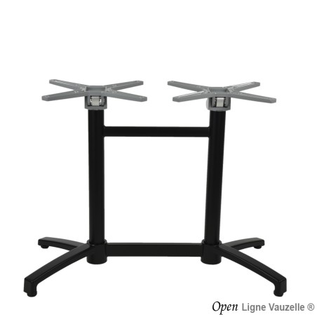 Pièt."OPEN FUSION" Epoxy NOIR,Double colonne, Emboitable, Basculants.
