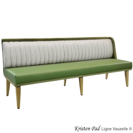 M/L Banquette SIGNATURE Actua KRISTEN PAD Pied Bois
