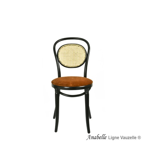 Chaise ANABELLE Assise Galette et Dos Cannage Naturel