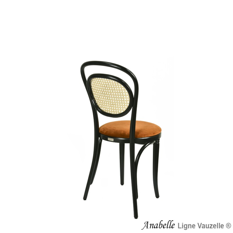 Chaise ANABELLE Assise Galette et Dos Cannage Naturel