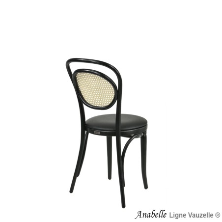 Chaise ANABELLE Assise Galette et Dos Cannage Naturel