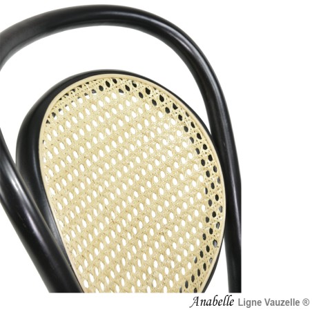 Chaise ANABELLE Assise Galette et Dos Cannage Naturel