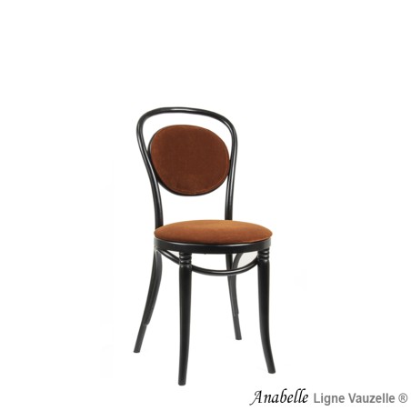 Chaise ANABELLE Assise Galette et Dos Garni