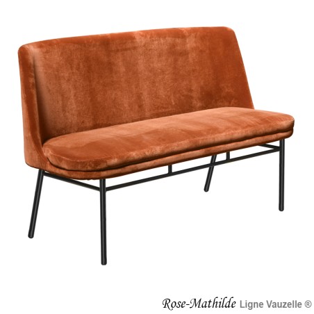 M/L Banquette SIGNATURE ROSE-MATHILDE