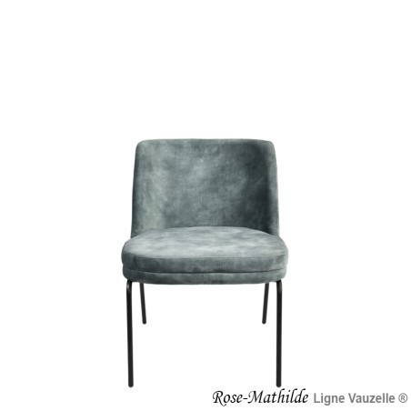 Chaise ROSE-MATHILDE Lounge Métal