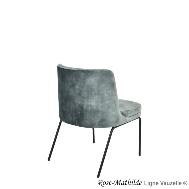 Chaise ROSE-MATHILDE Lounge Métal
