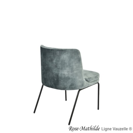 Chaise ROSE-MATHILDE Lounge Métal