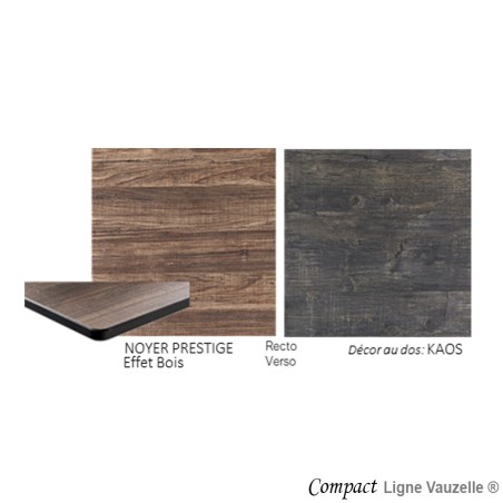 Plateau COMPACT NOYER PRESTIGE Effet Bois