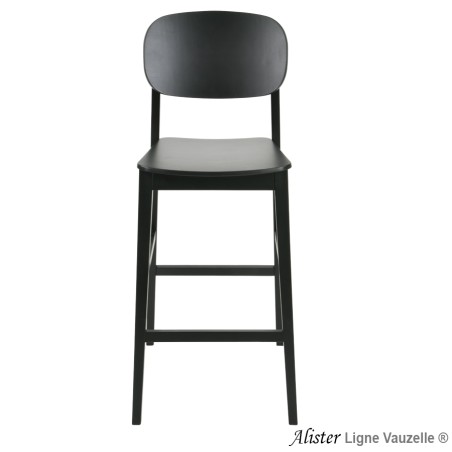 Tabouret ALISTER Assise et Dos Bois