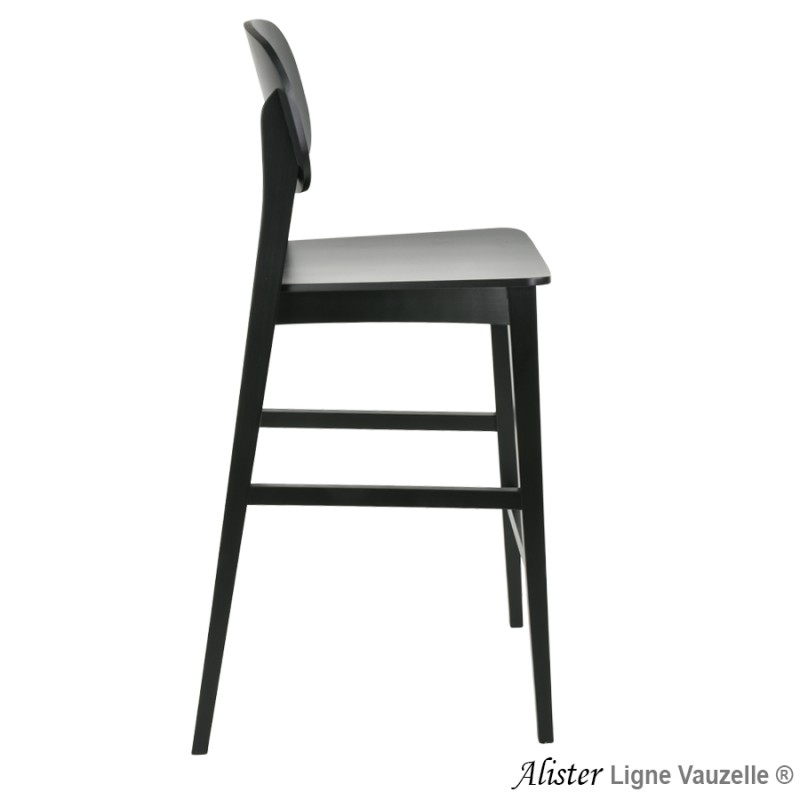 Tabouret ALISTER Assise et Dos Bois