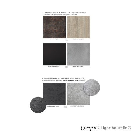 Plateau COMPACT SURFACE AVANTAGE Ch.Noir