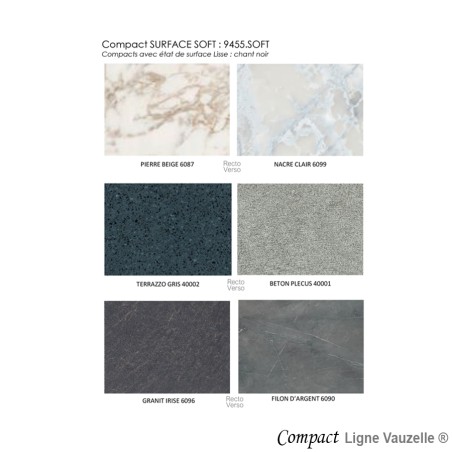 Plateau COMPACT SURFACE SOFT Ch.Noir