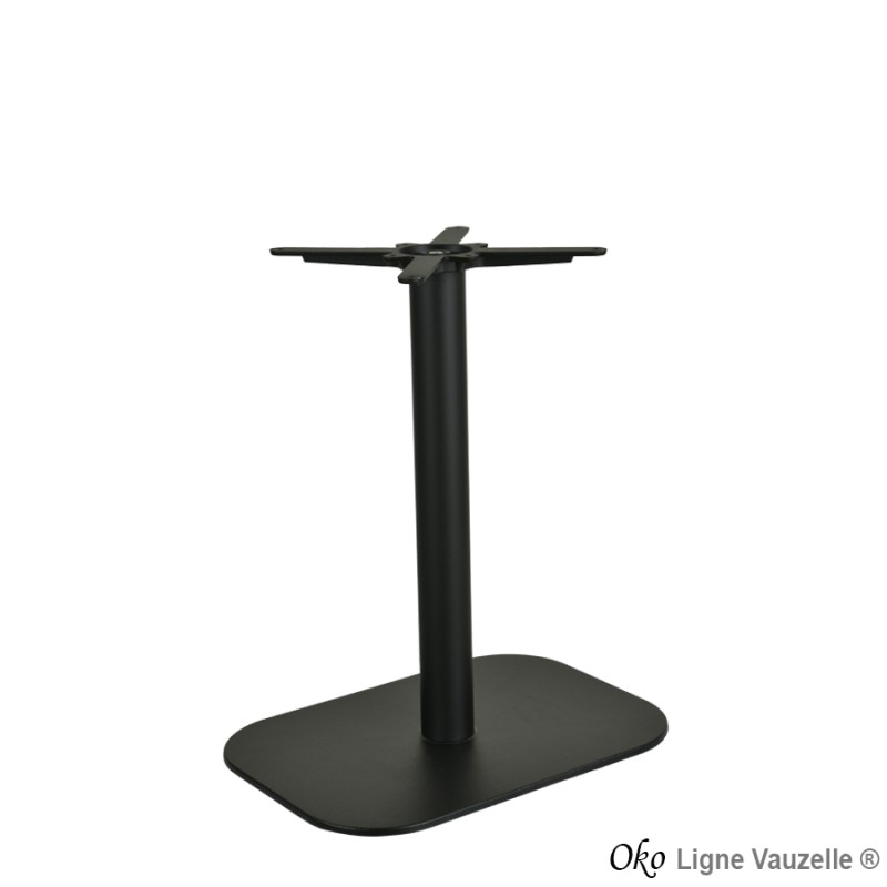 Piétement OKO Noir Mat Texturé Socle 60x42
