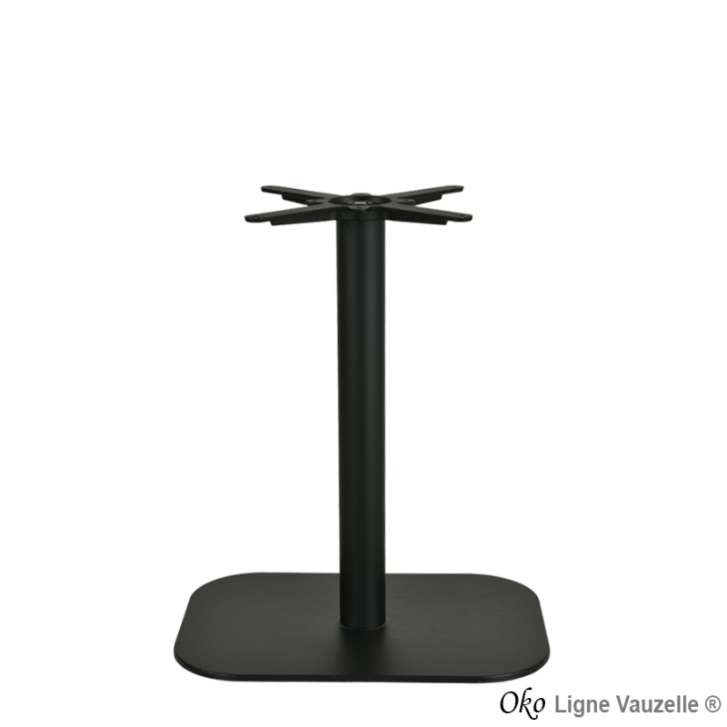 Piétement OKO Noir Mat Texturé Socle 60x42