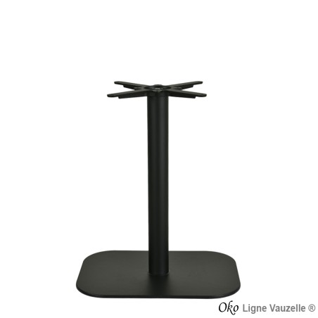 Piétement OKO Noir Mat Texturé Socle 60x42