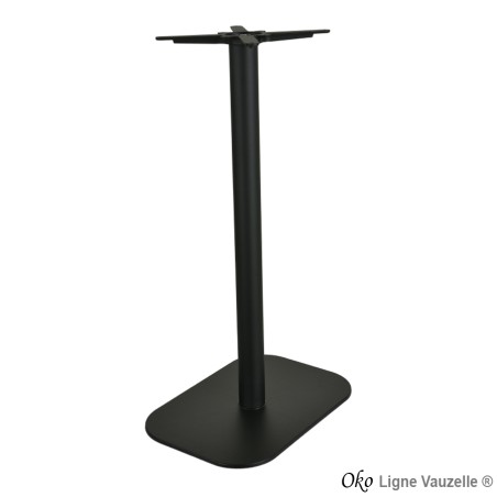 Piétement OKO Noir Mat Texturé Socle 60x42
