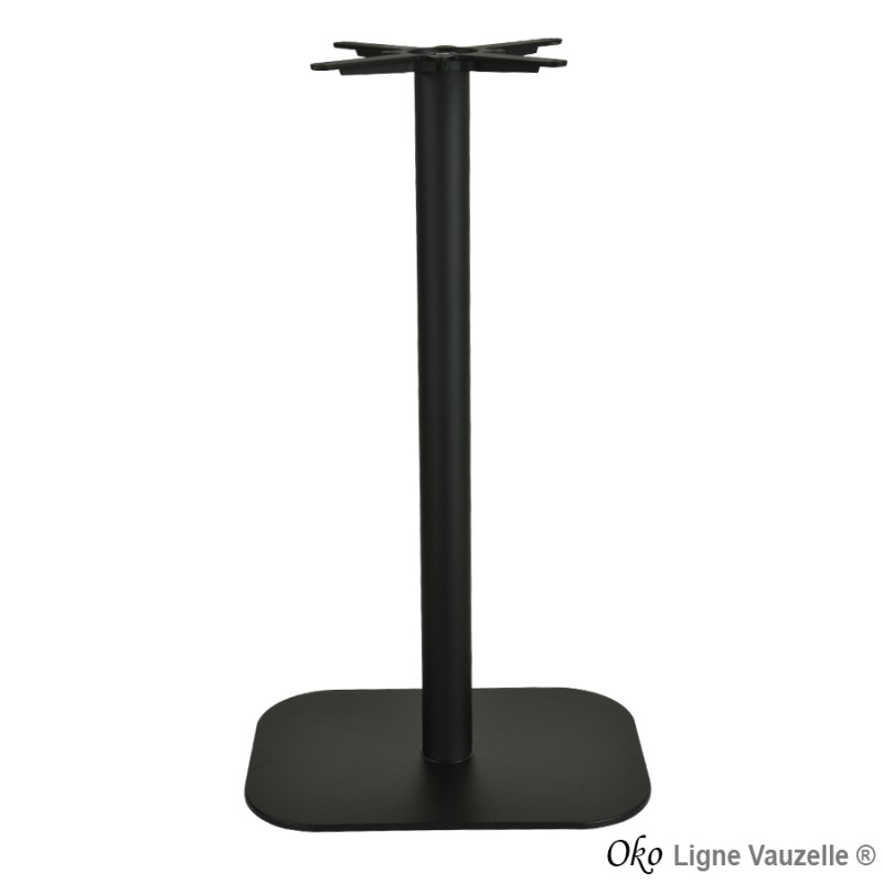 Piétement OKO Noir Mat Texturé Socle 60x42