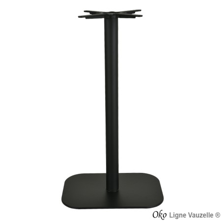 Piétement OKO Noir Mat Texturé Socle 60x42