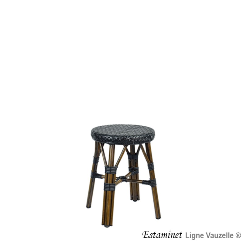 Tabouret Bas ESTAMINET Tressage