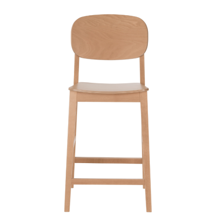 Tabouret ALISTER Assise et Dos Bois