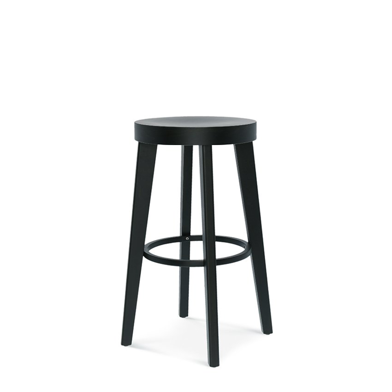 Tabouret Haut NEPTUNE Assise Bois