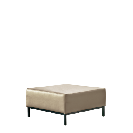 Pouf "SOLO", Pieds Aluminium