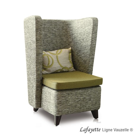 Fauteuil "LAFAYETTE" Dossier Haut avec Coussin