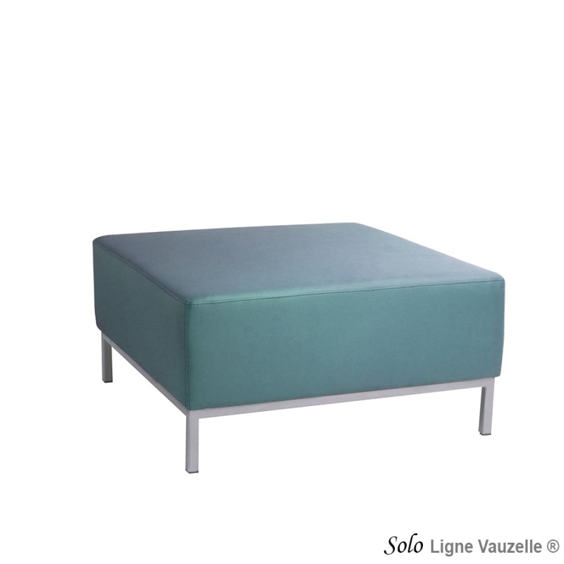 Pouf "SOLO", Pieds Aluminium