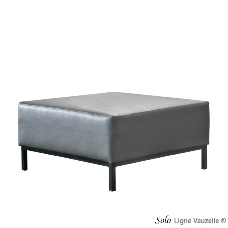Pouf "SOLO", Pieds Aluminium