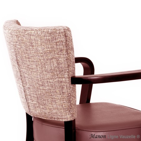 Fauteuil MANON Dos Tapissé Assise Epaisse XL
