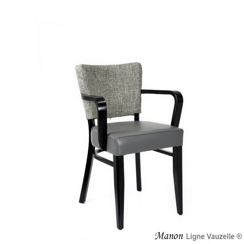 Fauteuil MANON Dos Tapissé Assise Epaisse L