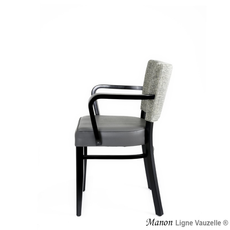 Fauteuil MANON Dos Tapissé Assise Epaisse L