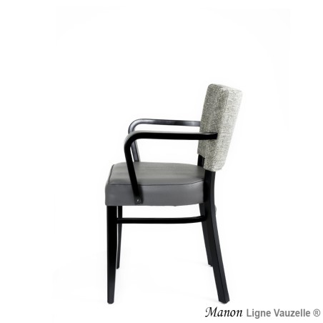 Fauteuil MANON Dos Tapissé Assise Epaisse L