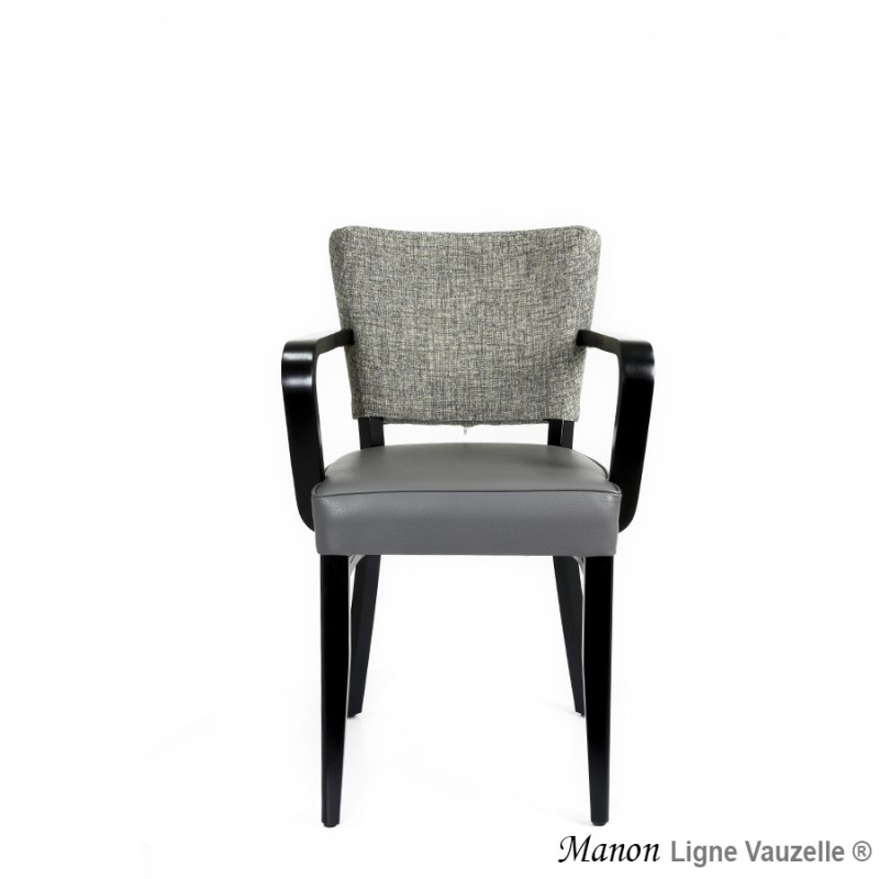 Fauteuil MANON Dos Tapissé Assise Epaisse L