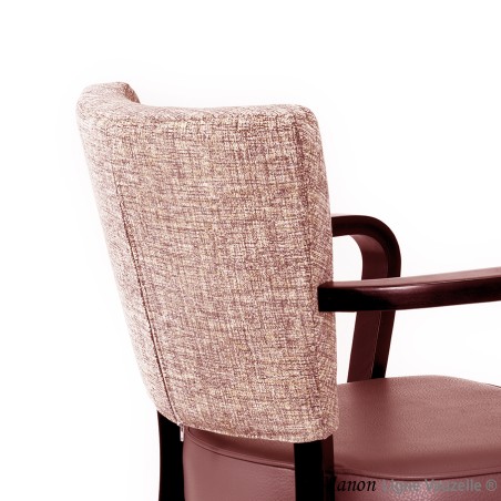 Fauteuil MANON Dos Tapissé Assise Epaisse L