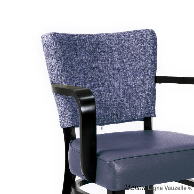 Fauteuil MANON Dos Tapissé Assise Epaisse L