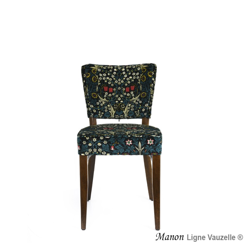 Chaise MANON Dos Tapissé avec Assise Epaisse L