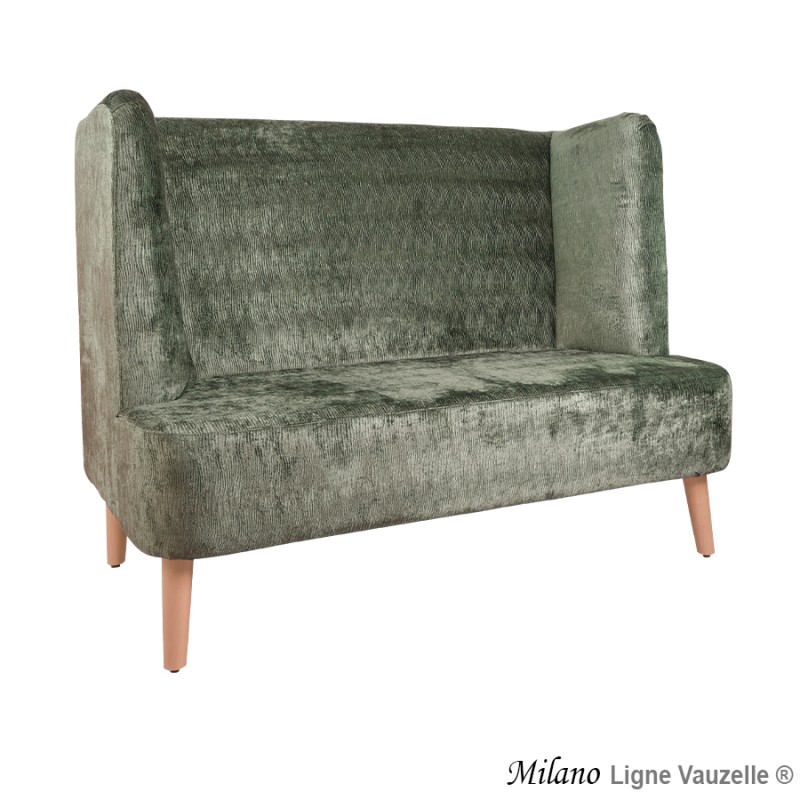 M/L Banquette Tradition"MILANO sans retour de dos" avec Pieds Conique