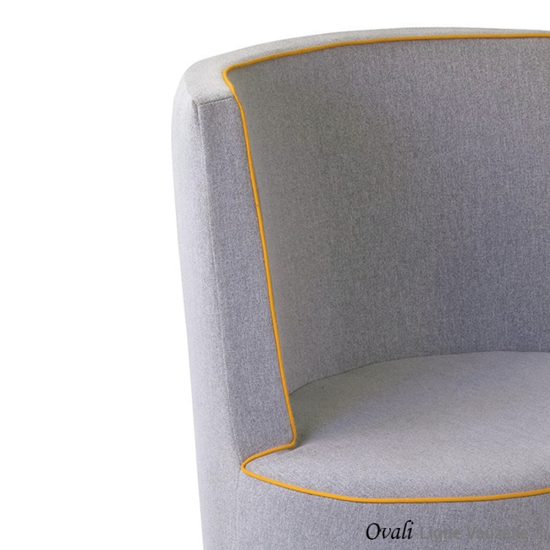 Chaise Lounge OVALI HAUT PASSEPOIL