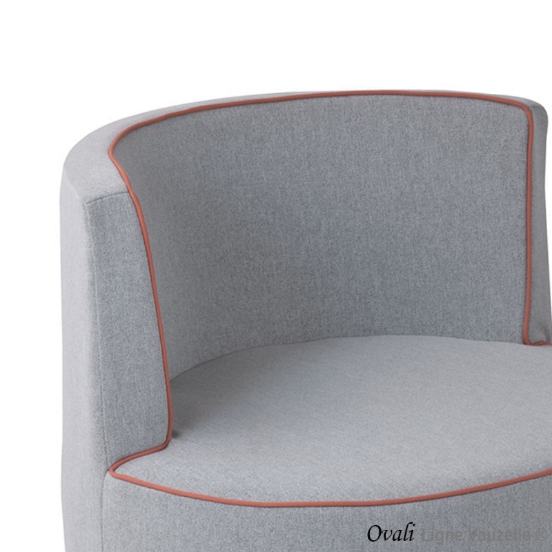 Chaise Lounge OVALI BAS PASSEPOIL