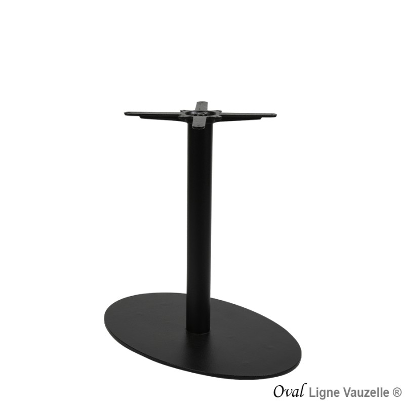 Piètement OVAL NOIR