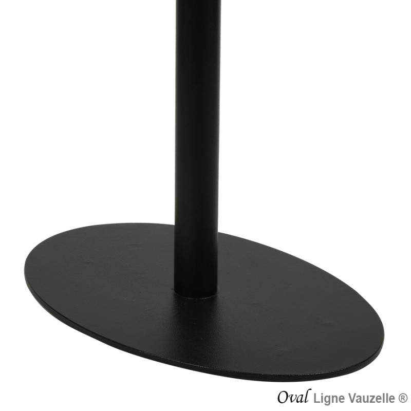Piètement OVAL NOIR