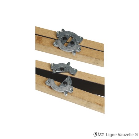 BIZZ Set de fixation pour table à lunité (2 sets par tables)